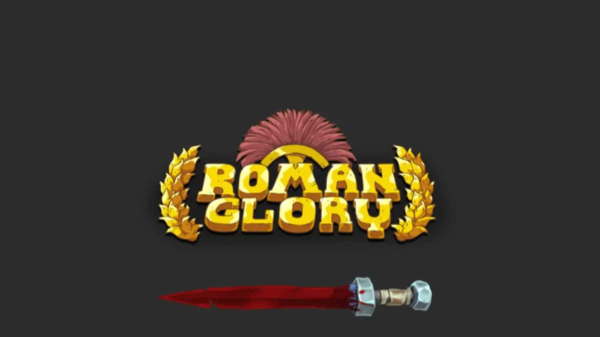 Roman Glory slot game interface with forest background and Roman symbols